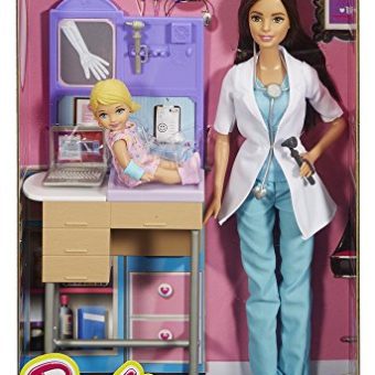 barbie pediatrician set