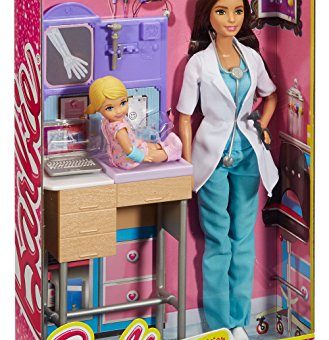 barbie careers fast cast clinic playset