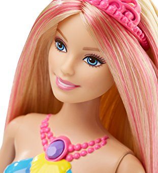 barbie dreamtopia rainbow lights mermaid doll blonde