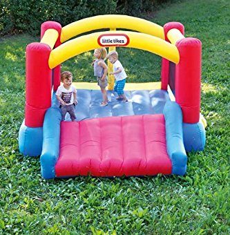 little tikes jump slide