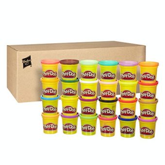 Play-Doh Modeling Compound 24-Pack Case of Colors, Non-Toxic, Multi ...