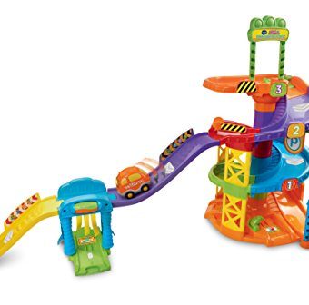 VTech Go! Go! Smart Wheels Spinning Spiral Tower Playset - Epic Kids Toys