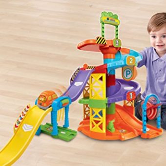 VTech Go! Go! Smart Wheels Spinning Spiral Tower Playset - Epic Kids Toys