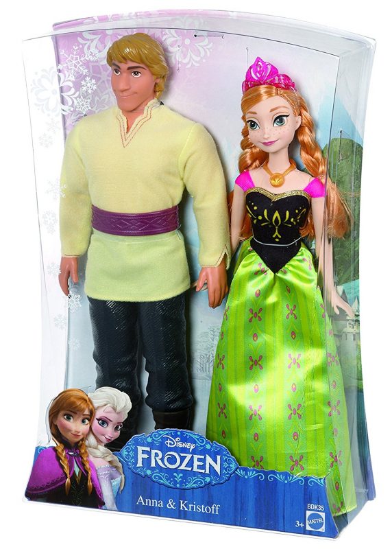 Disney Frozen Anna and Kristoff Doll, 2-Pack | epickidstoys.com